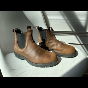 Blundstone 585 Chelsea Boots Rustic Brown size 7.5